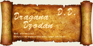 Dragana Džodan vizit kartica